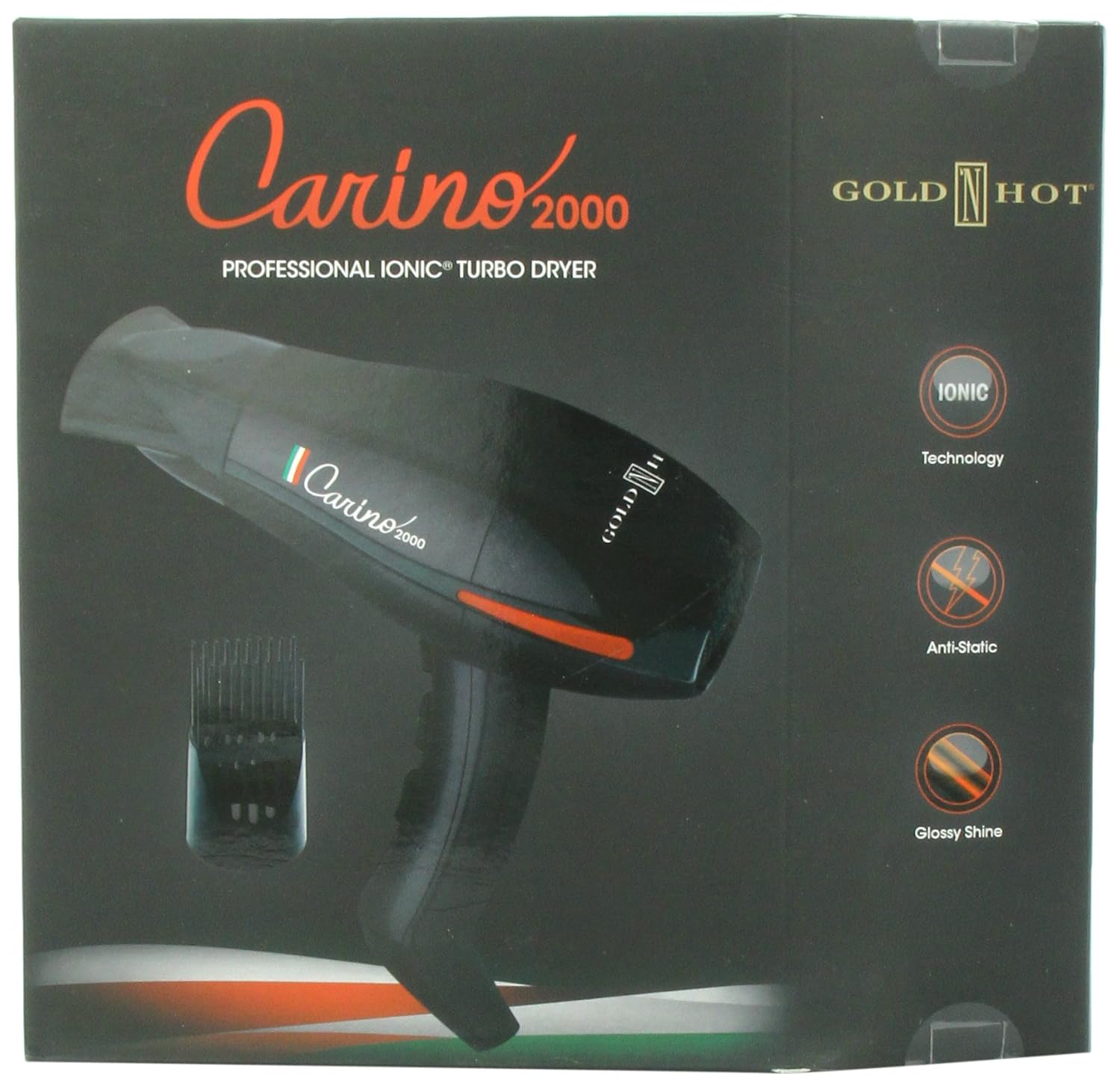 Gold 'N Hot Carino Professional Ionic Turbo Dryer