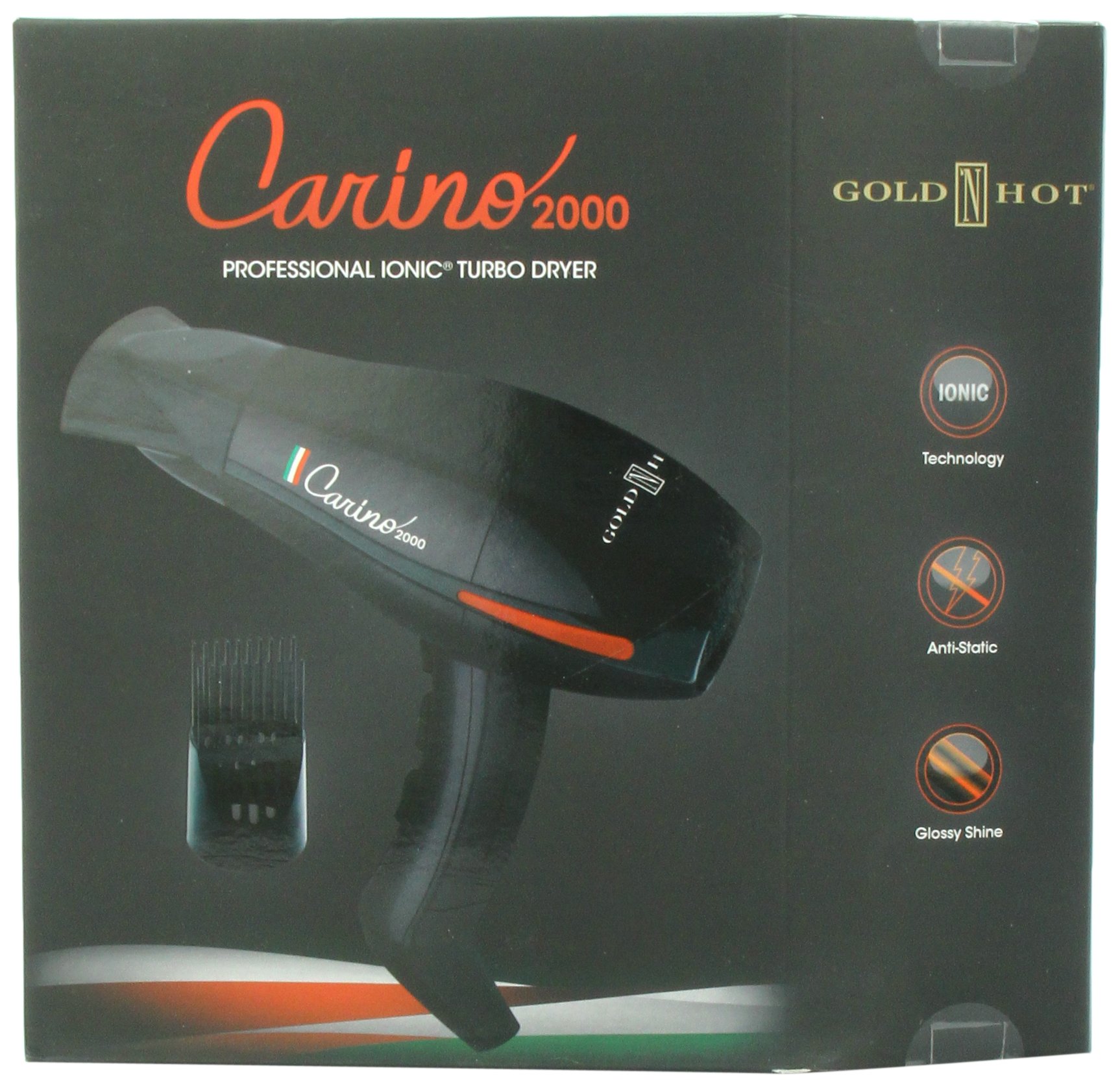 Gold 'N Hot Carino Professional Ionic Turbo Dryer