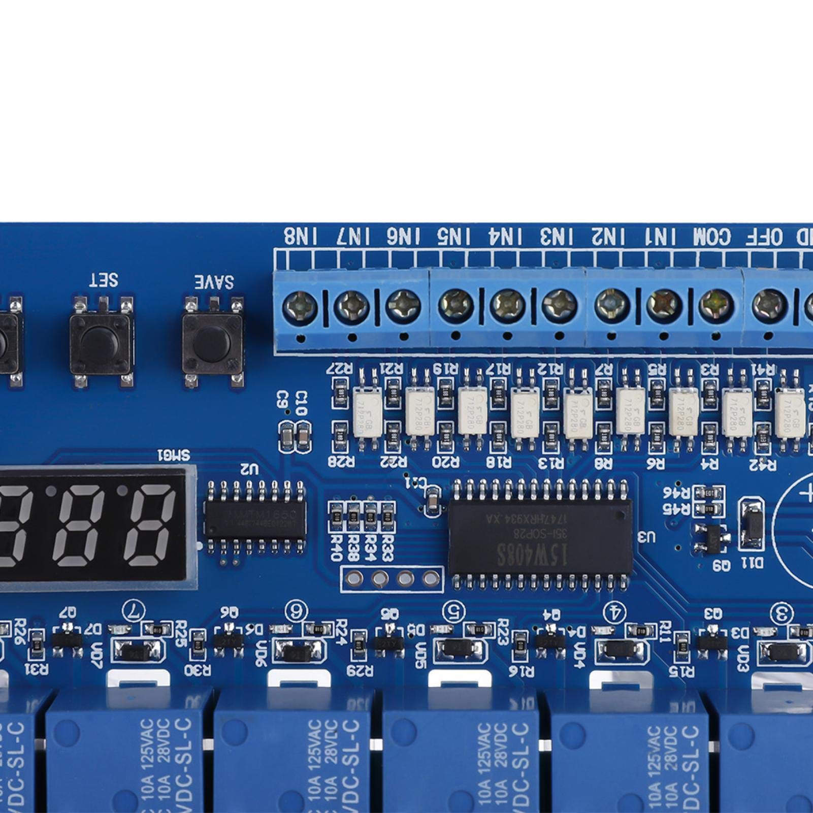 Haseman RS10PM2 Z Wave, DIN Rail, 10 Channel Relay Module, 51 OFF