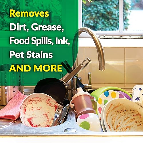 Miniatura 3 de Limpiador multiusos  removedor de manchas para ropa, tela y alfombras, limpia suelos y inodoros, desengrasa hornos y sartenes.