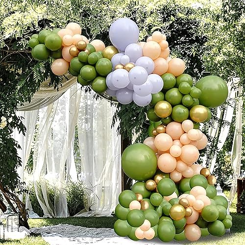 Vista 158 de KALOR Globos de arena blanca retro, 100 piezas de 5 pulgadas mini globos de látex mate para arco de guirnalda de globos, decoración de cumpleaños