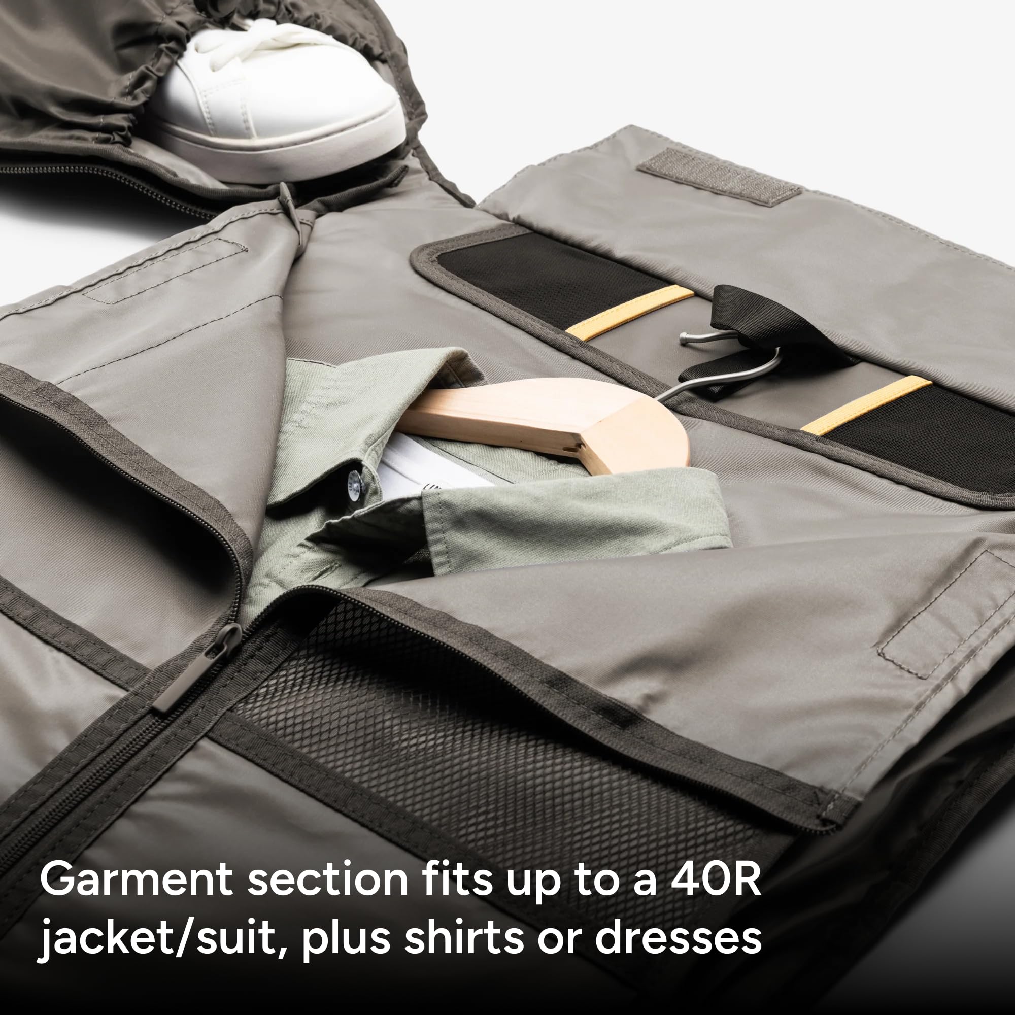 Halfday 2-in-1 Convertible Duffel Bag 40L Wrinkle-Free Travel - Dettaglio