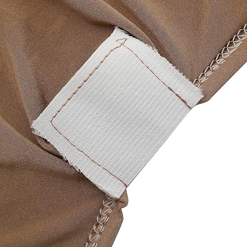 Miniatura 10 de Balsa Circle 100 fundas elásticas de elastano dorado para sillas de banquete, protector de asiento extraíble, lavable, suministros de fiesta, boda,