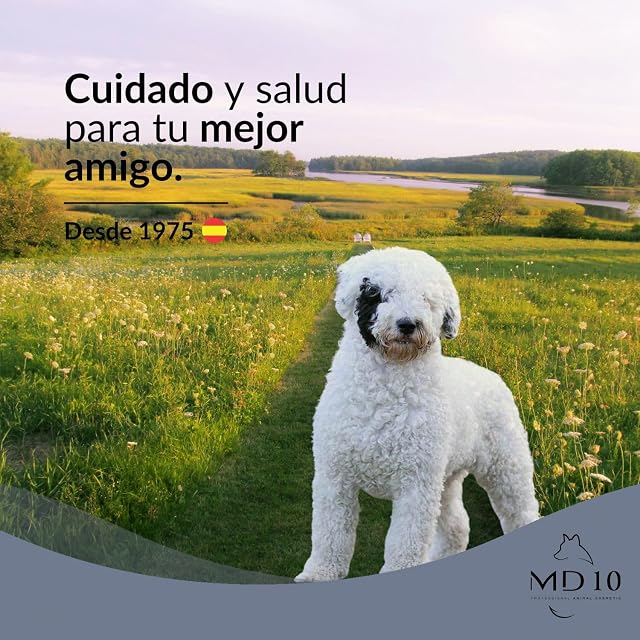 Foto 6 de 6 de Champú para Perro de Agua Español Pelo Blanco - Mantiene, Realza y Matiza el Color Blanco