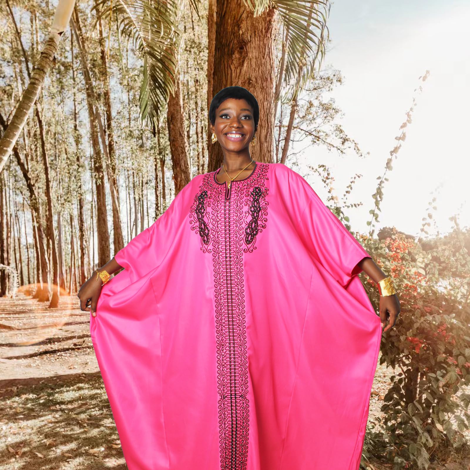 chinese dress ladies Ankara Kaftan Dresses by Nuichan