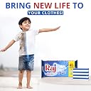 Raj 2-in-1 Laundry Soap Bar for Clothes 1Kg(200g x5 Bars) | Tough Stain Removal & Built-in Optical Brighteners | Eco-Friendly Vegetable Oil Detergent Bar for Indian Households gallery image