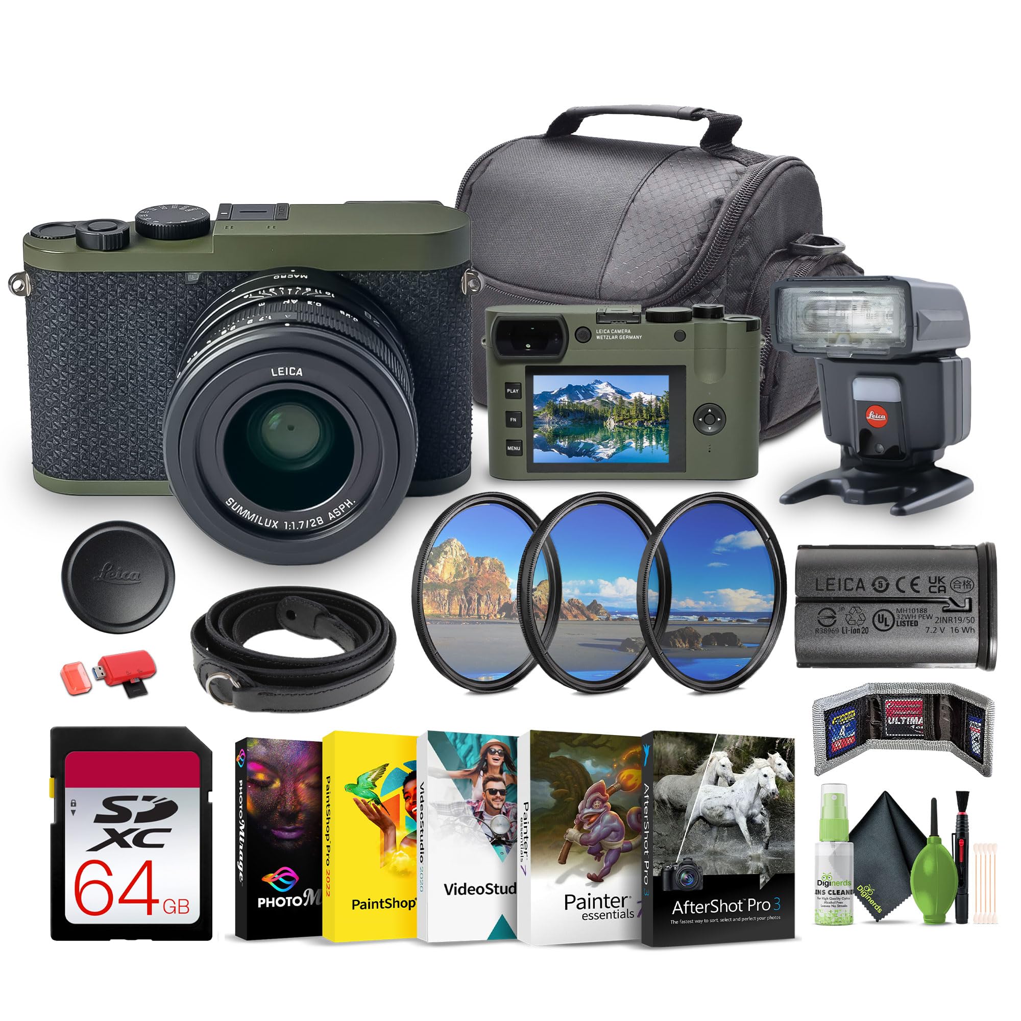 Amazon.com : Leica Q2 Reporter Edition Digital Camera Bundle