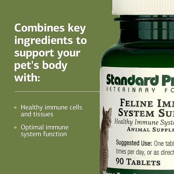 Standard Process Feline Immune System Support, 90 Tablets
