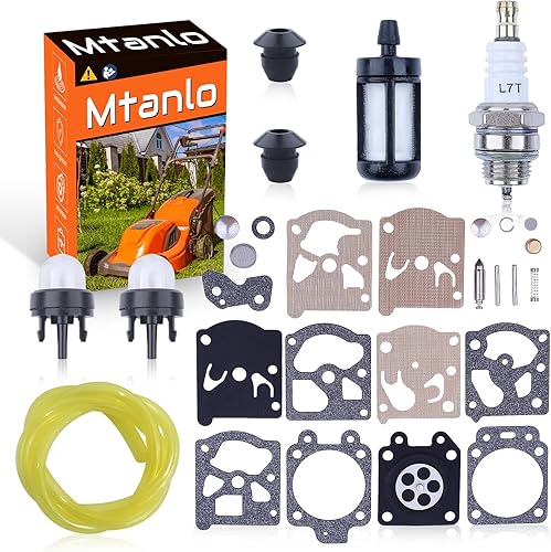 Kit de carburador de carbohidratos para Stihl FS36 FS85 FS75 FS40 FS44 FS45 FS75 FS80 OEM RB-85, kit de reparación de carburador, bombilla de