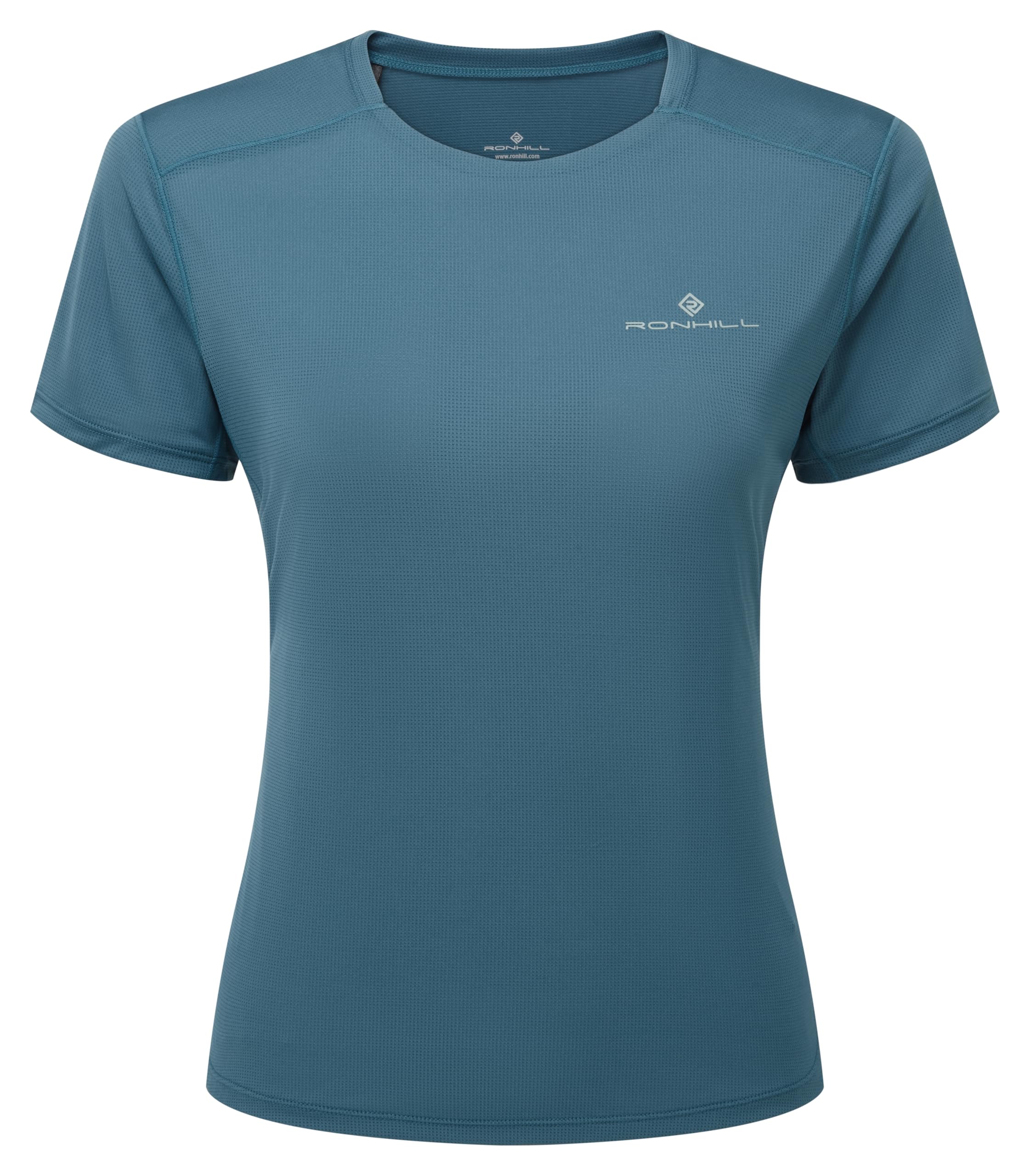 Ronhill Women's Wmn's Tech S/S Tee, Mallard/Meadow, 14