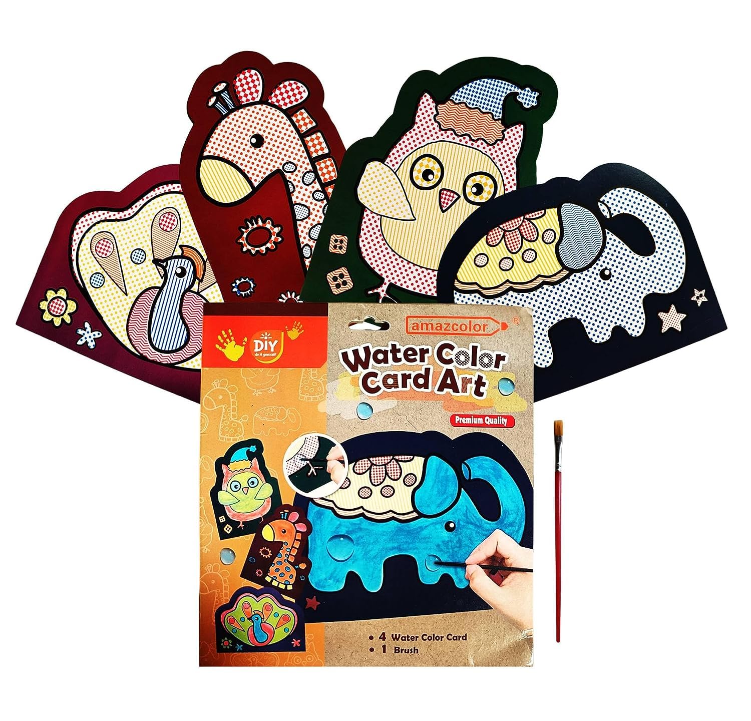 See full amazon price history chart for MONKEYTAIL Watercolour Card Art Set | DIY Magic Watercolour Cards with Paint Brush | 19.5x14.5 cm | Creative Colouring Activity for Kids and Young Artists | Ideal Birthday Gift MONKEYTAIL Watercolour Card Art Set | DIY Magic Watercolour Cards with Paint Brush | 19.5x14.5 cm | Creative Colouring Activity for Kids and Young Artists | Ideal Birthday Gift (B0CG3KN895) Amazon Price History, Amazon Price Tracker