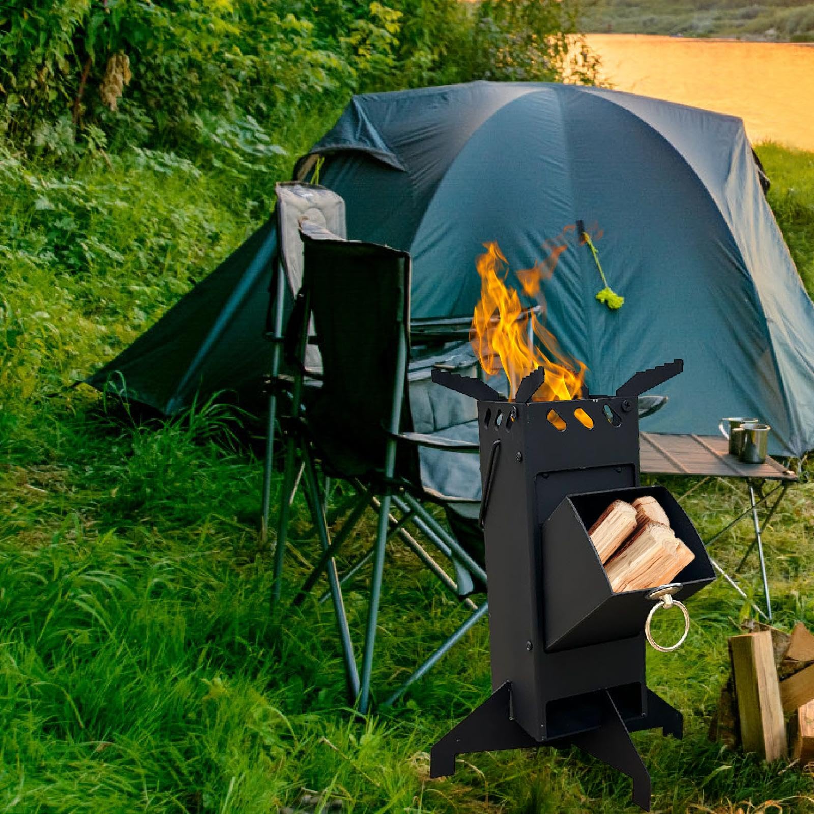 Hornillo De Camping Para Jardín