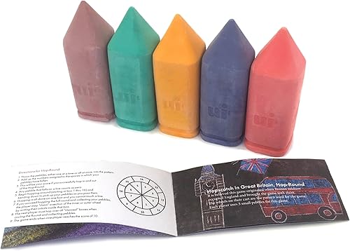 Miniatura 2 de Urban Infant Tiza para acera no tóxica para niños pequeños de 1 a 3 años y niños, tiza gigante lavable para exteriores, original