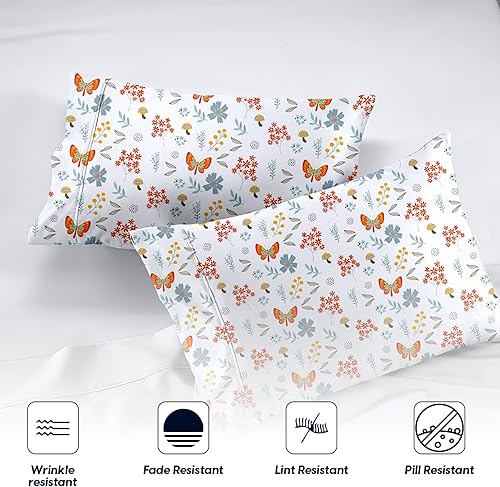 Vista 19 de SGI Bedding 600 hilos 100% algodón egipcio fundas de cojín y funda de almohada 01-Blanco
