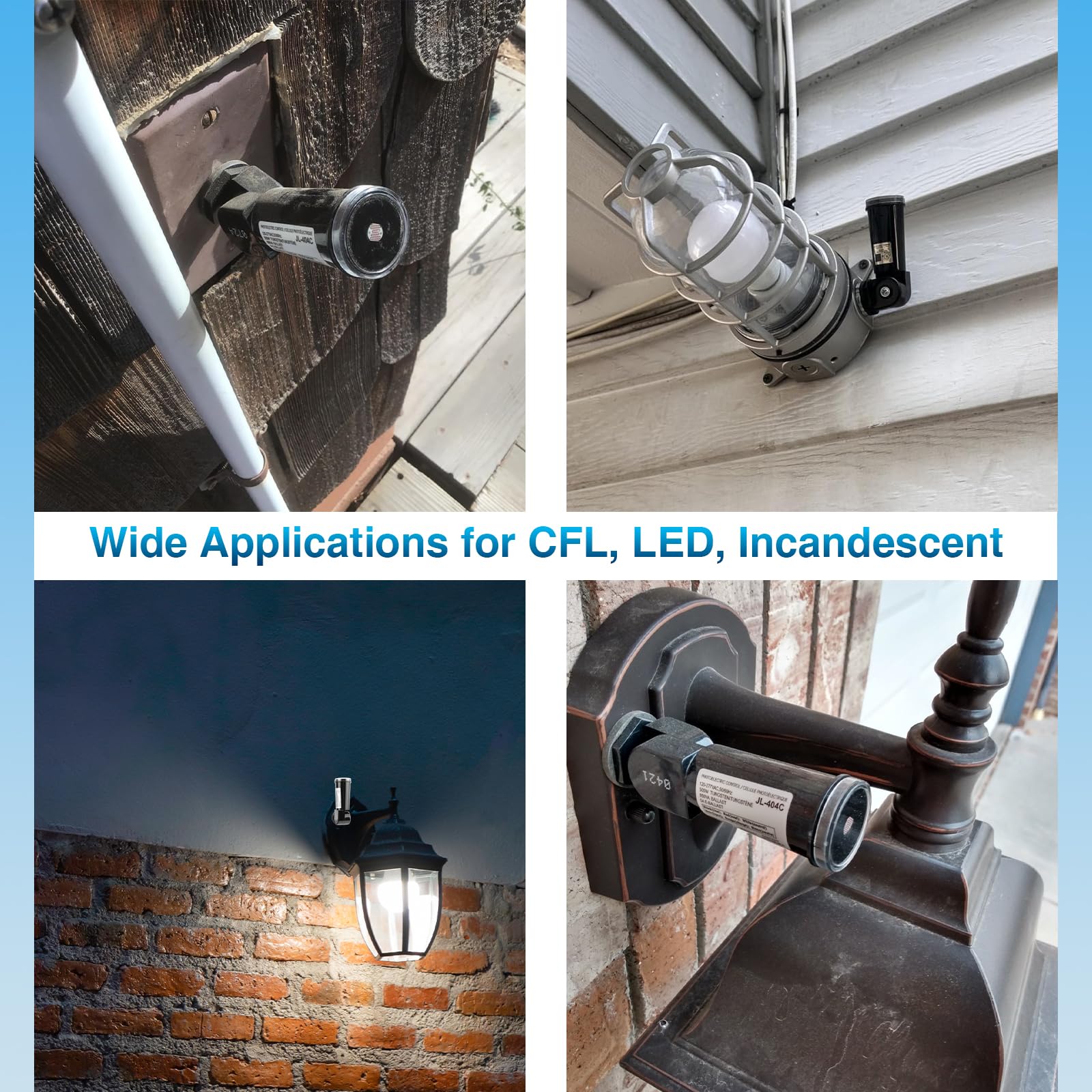 Dusk to Dawn Sensor - Automatic Outdoor Lighting -8