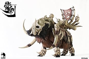 d20studio イノシシ　 バトルボー 骨刺 (ブラウン) Amazon.co.jp: D20studio バトルボー 骨刺[ブラウン] 1/12スケール