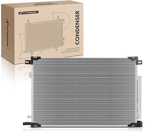 A-Premium Condensador de aire acondicionado compatible con Toyota Camry 2018-2022, RAV4Avalon 2019-2022 y Lexus ES350 2019-2022, 2.5L 3.5L, repuesto
