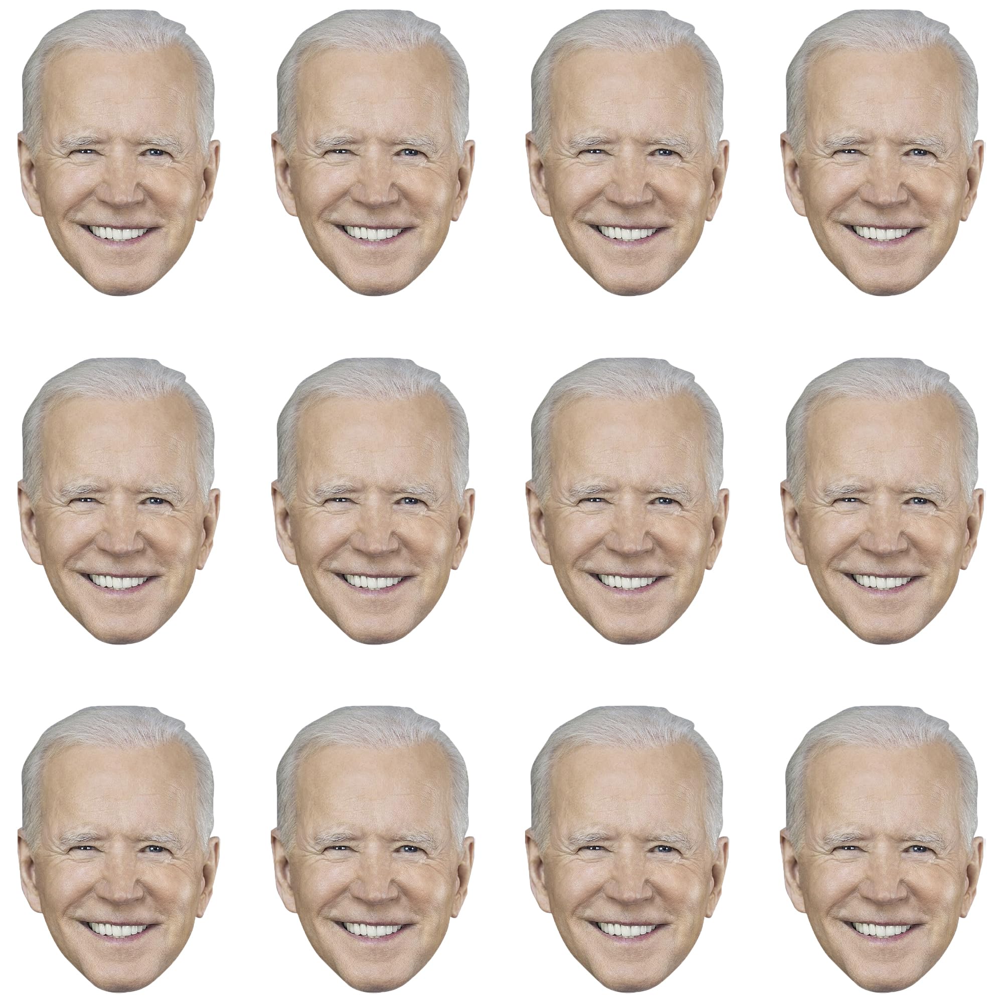 LOVETRENDS Joe Biden Maske – Pappmaske mit elastischer Schnur – Politiker Verkleidung Zubehör