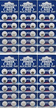 LOOPACELL 60 AG2 397 396 LR726 SR726 SR726SW G2 Alkaline Battery
