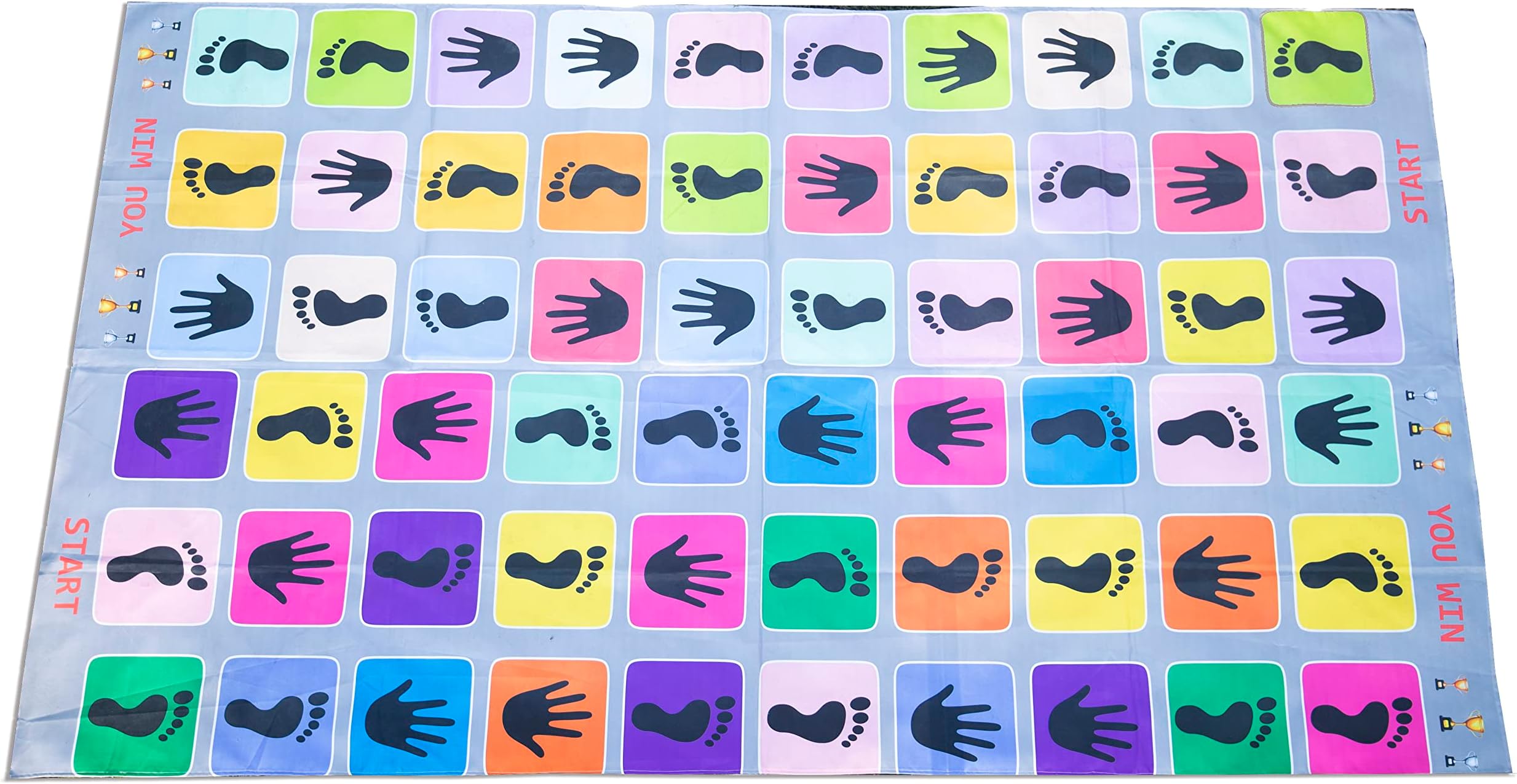 Hopscotch Game | Jumbo Kids Play Mat | Two Player | Unique Balancing Game | Large Size for 3 Years and up