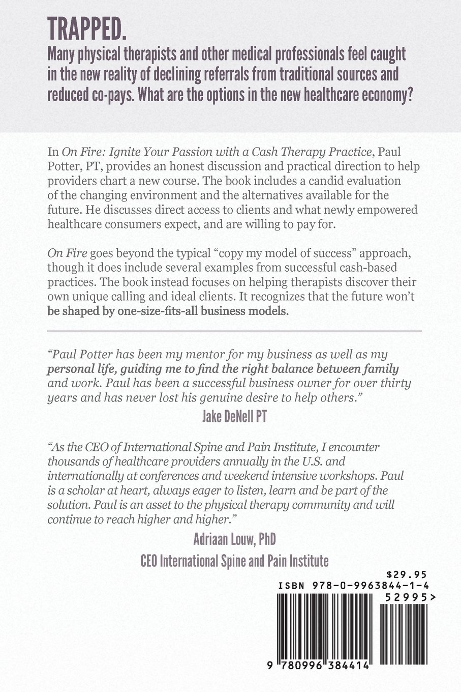 On Fire: Ignite Your Passion with a Cash Therapy Practice