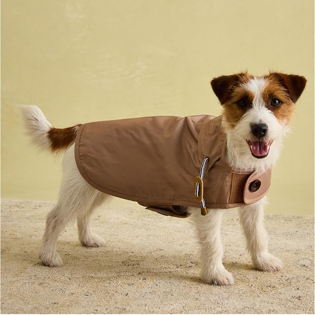 Rosewood Joules Burra - Impermeable para Perros pequeños, Lavable, Ligero, Resistente a la Lluvia y al Agua…