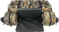 Vista 2 de ATV TEK Arch Series Paquete de utilidad de gran tamaño para rack trasero, bolsa de carga acolchada para ATV - Kings Mountain Shadow Camo