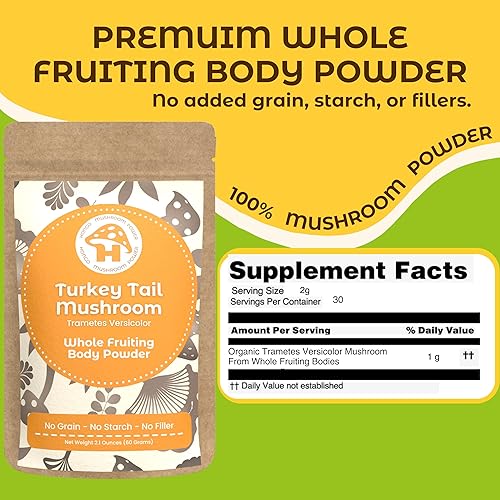 Miniatura 4 de Hongo Mushroom Power - Polvo de hongo cola de pavo