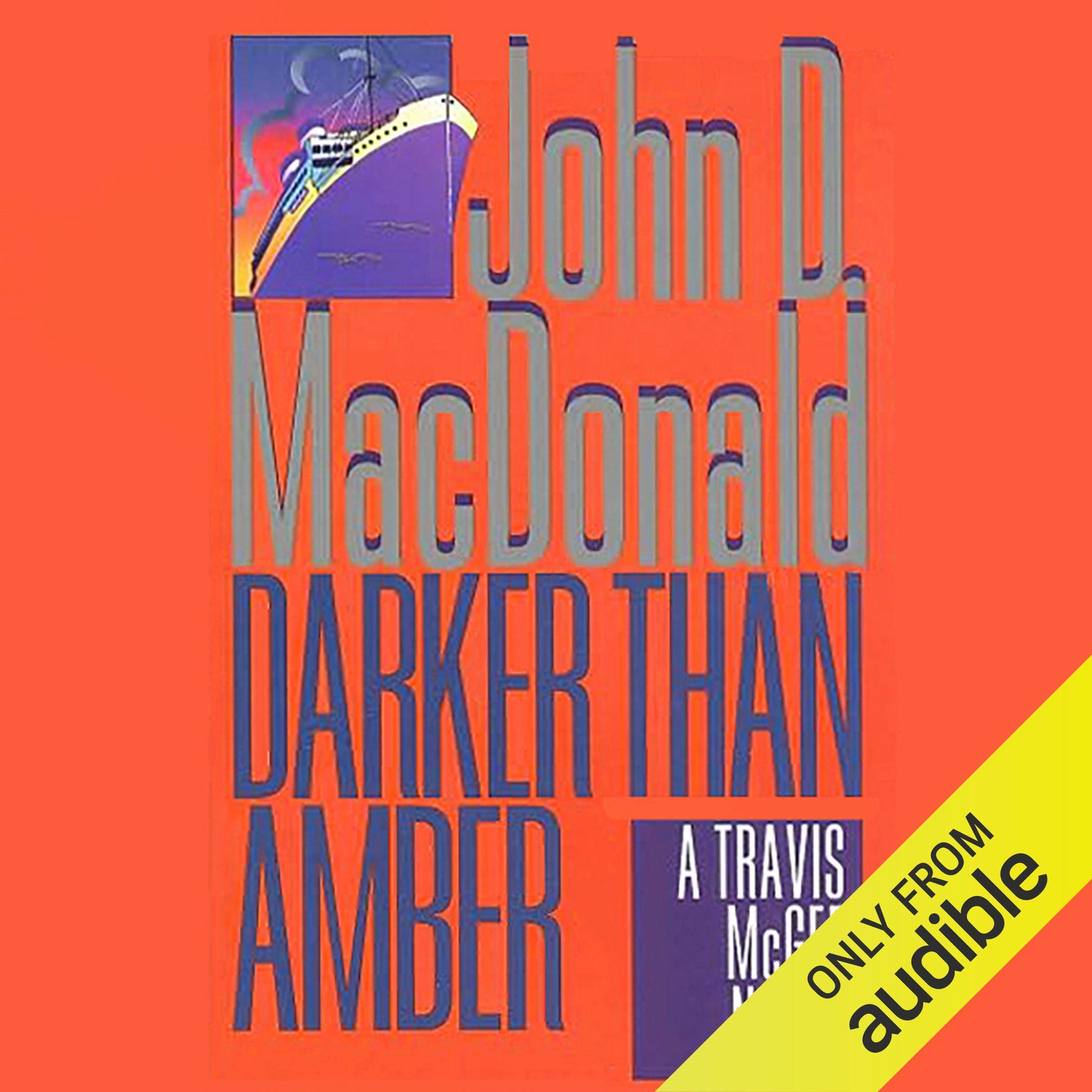 Cover art for Darker Than Amber