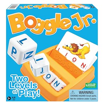 Winning Moves Boggle Jr., Kids Alphabet Learning Game