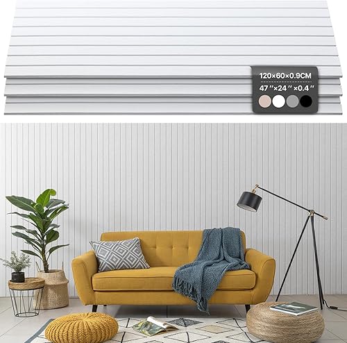 Miniatura 22 de Paneles de Pared Insonorizados Autoadhesivos, Paquete de 18 Paneles Acústicos Paneles Absorbentes de Sonido Panel de Pared de Ladrillo de Alta