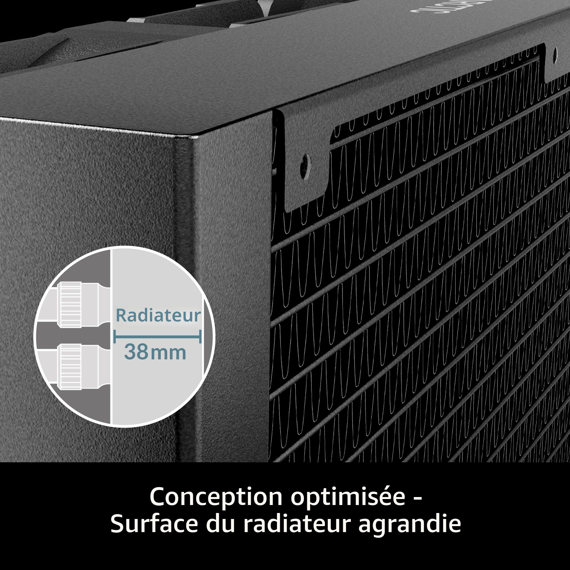 ARCTIC Liquid Freezer III 280 - PC à refroidissement par eau, AIO