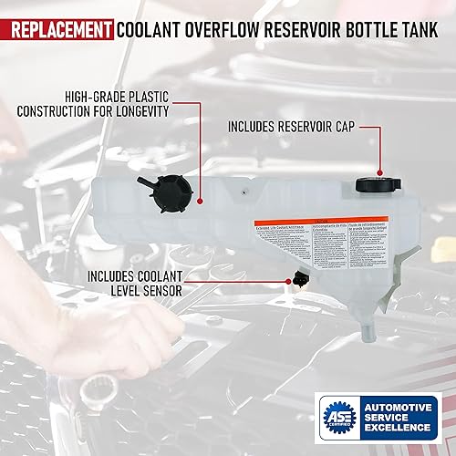 Miniatura 4 de Líquido de depósito de repuesto para limpiaparabrisas con bomba  Compatible con camiones Kenworth y Peterbilt  T680, T880, 335, 367, 384, 385, 386,