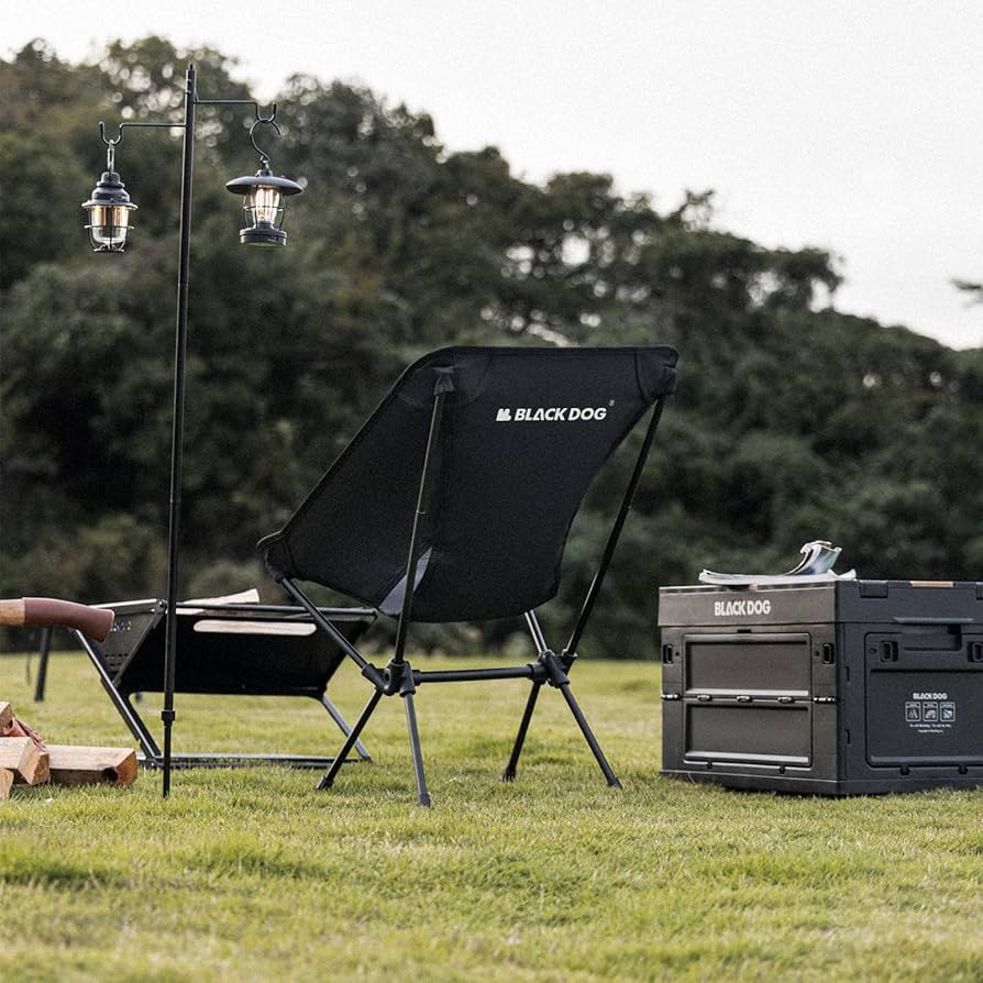 BLACK DOG アウトドアチェア ブラック Amazon.co.jp: 【公式】BLACKDOG アウトドア チェア キャンプ 椅子 耐