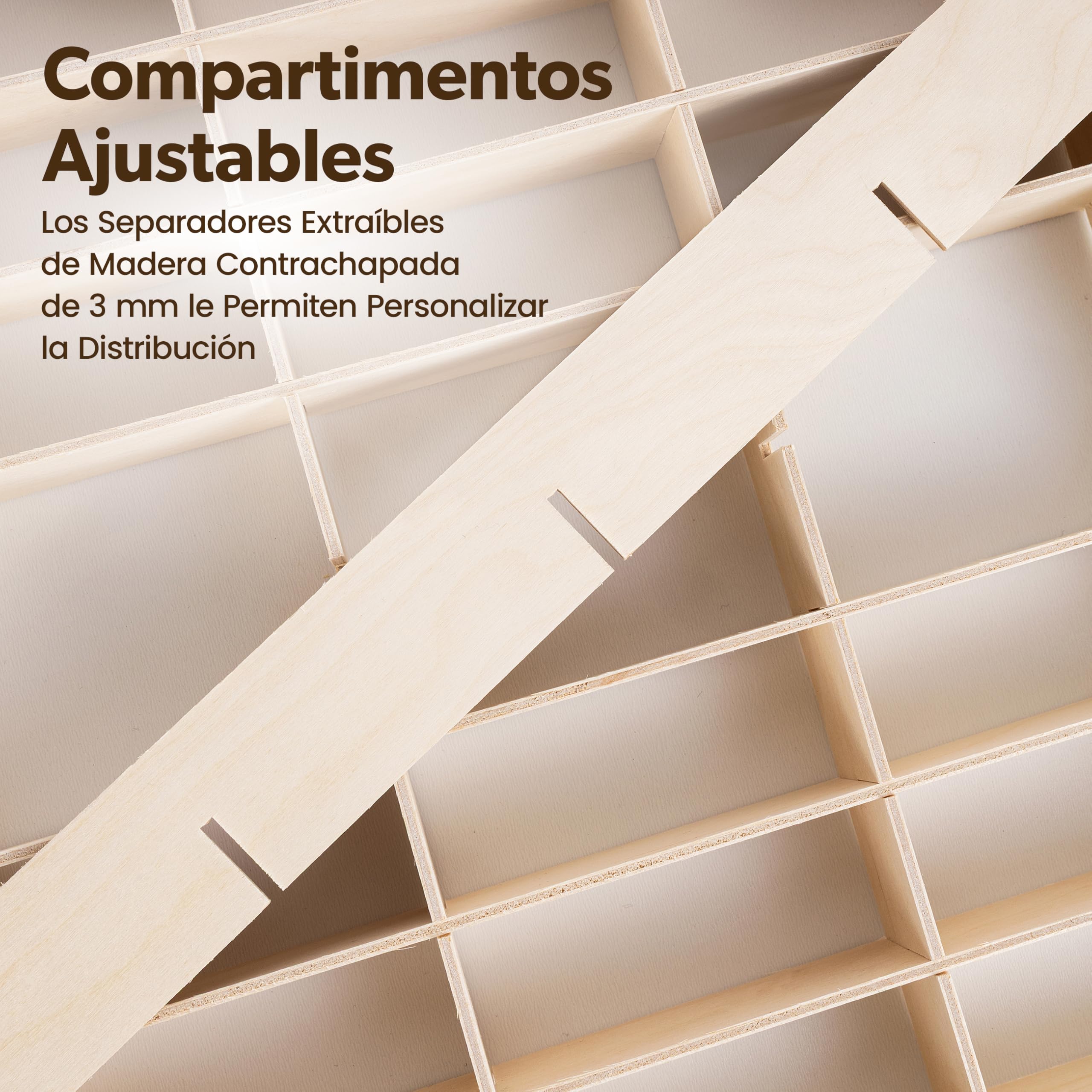 Creative DECO Vitrina Expositora Coleccionista para Coches de Colección | 90 Compartimentos Ajustables | 78,8 x 50 x 4,5 cm | Expositor Dedales Miniaturas | para Joyería Objetos de Valor Juguetes