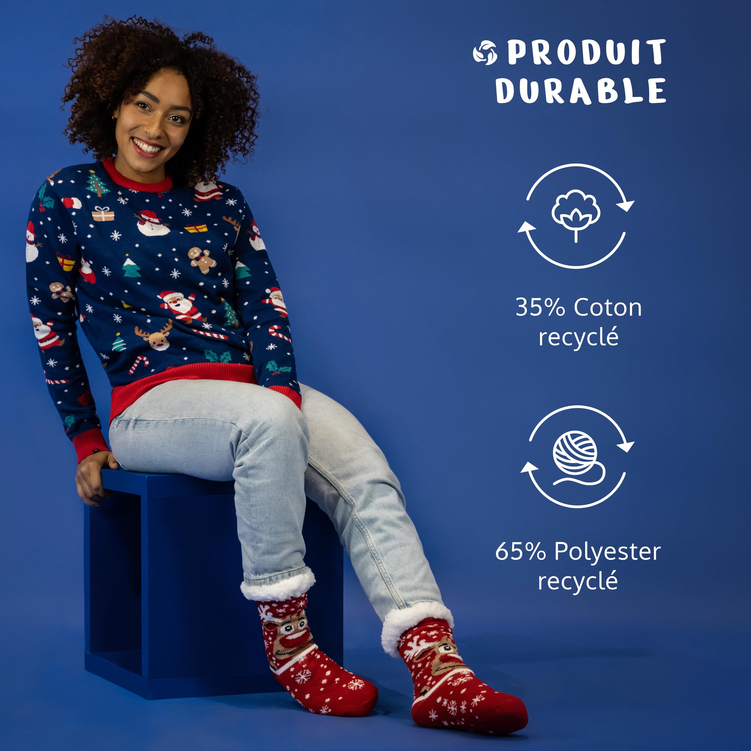 JAP Christmas - Pull de Noel - Pull Noel pour Femme et Homme - Pull Moche de Noel - Joyeux