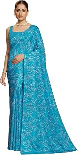Garden Vareli Art Silk Floral Print Saree Price In India