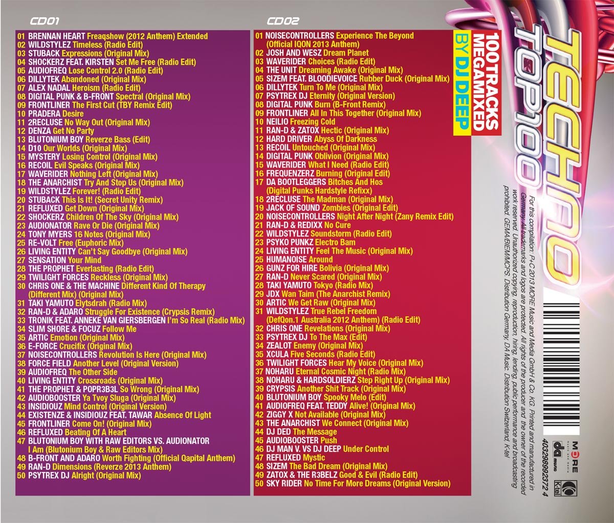 Techno Top 100 Vol.19