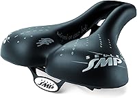 Vista 1 de SMP - Sillín de bicicleta eléctrica unisex, color negro, mediano