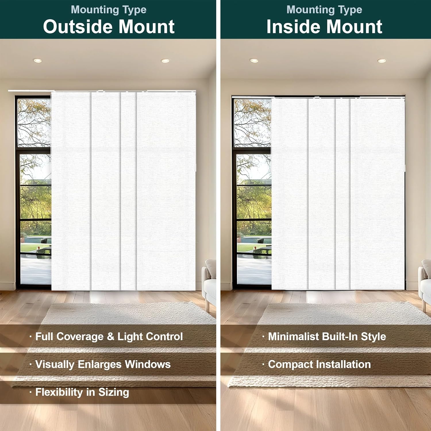 CHICOLOGY Privacy Light Filtering Fabric, Sliding Door Blinds, Room Divider,Vertical Blinds for Patio Doors, Sliding Glass Door Blinds, Ballroom Grey (Light Filtering), W:46-86 x H: Up to-96 inches CHICOLOGY Privacy Light Filtering Fabric, Sliding Door Blinds, Room Divider,Vertical Blinds for Patio Doors, Sliding Glass Door Blinds, Ballroom Grey (Light Filtering), W:46-86 x H: Up to-96 inches