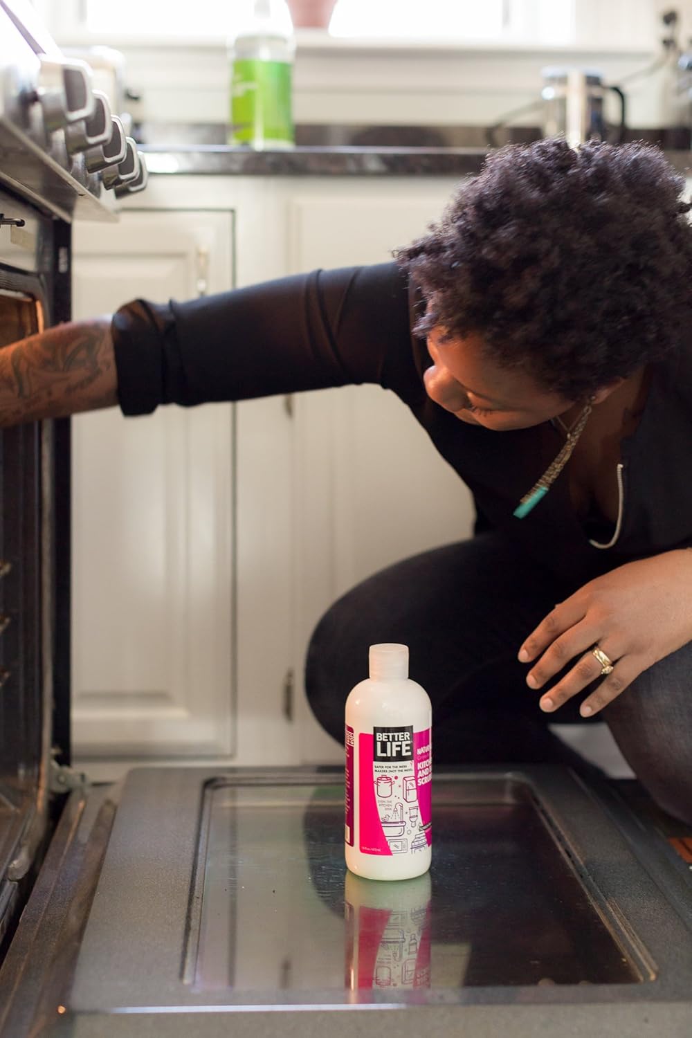 Better Life Sink Scrubber, Kitchen and Bath Cleaner, Tub and Tile Scrub, Stainless Steel and Granite Cleaner, 16 Ounce, Pack of 2 16 Fl Oz (Pack of 2)