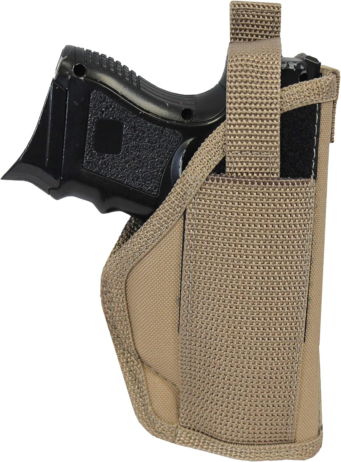 New Barsony Desert Sand Cross Draw Holster for Compact Sub-Compact 9mm .40 .45 Pistols