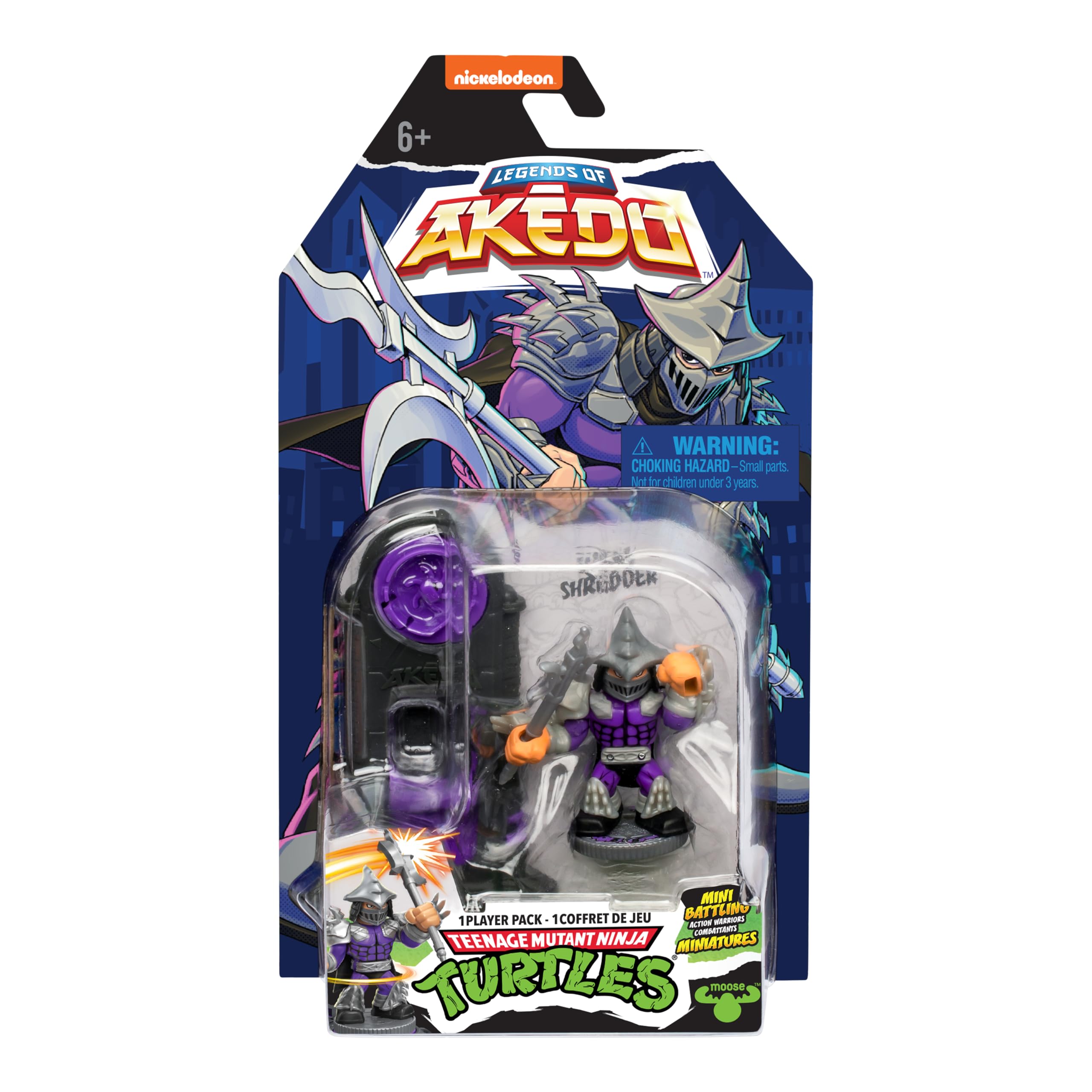 Full Set of 8 Unique Characters - Legends of Akedo Teenage Mutant