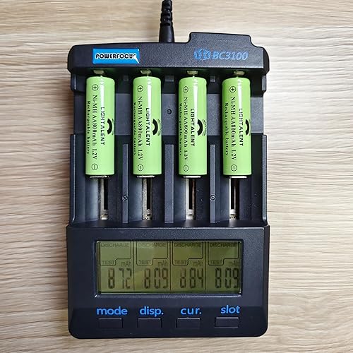 Miniatura 3 de Lightalent Ni-MH - Baterías recargables AA, doble A de alta capacidad, 1.2 V, precargadas para paisajismo de jardín, luces solares al aire libre,