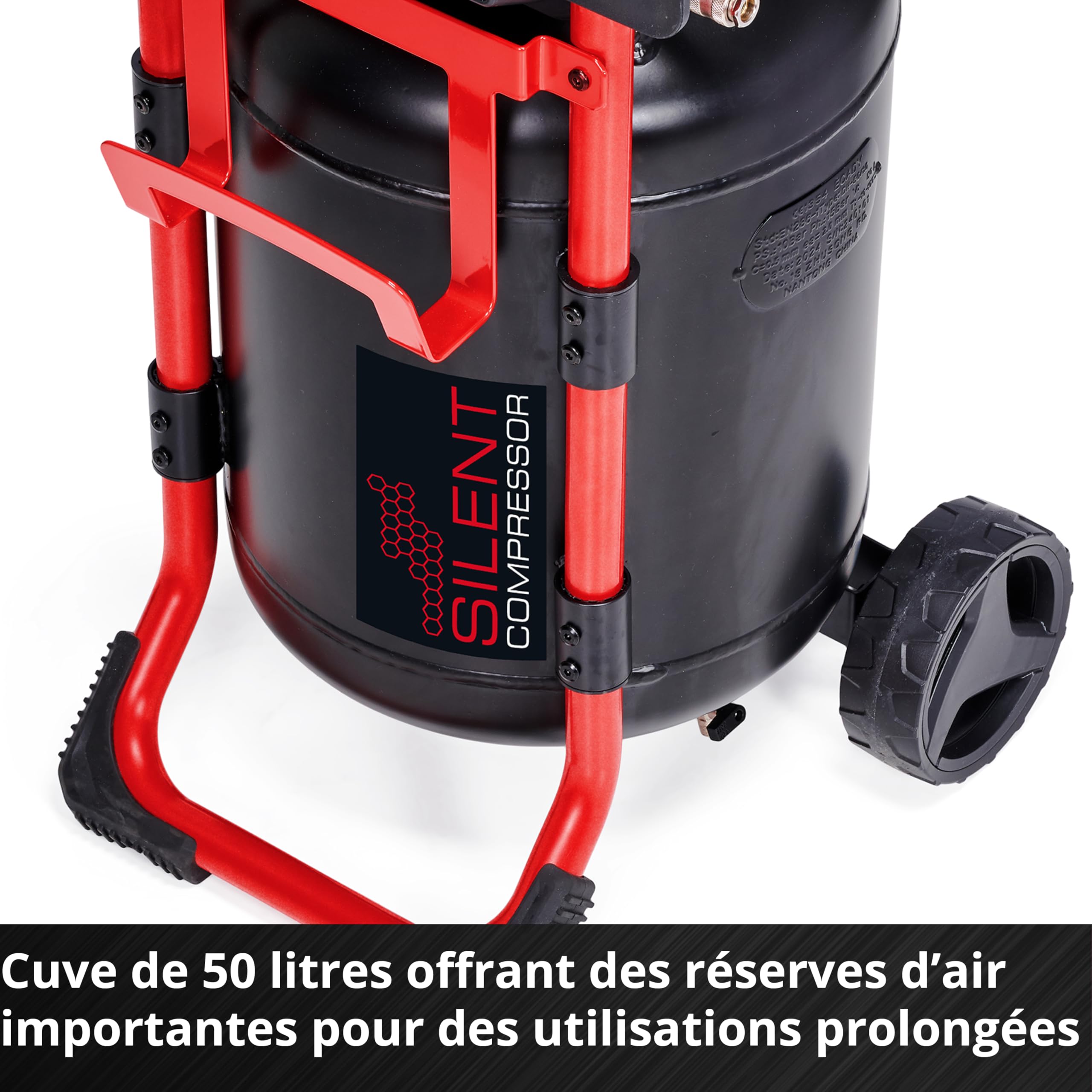 Einhell Compresseur à air silencieux TE-AC 270/50 Silent