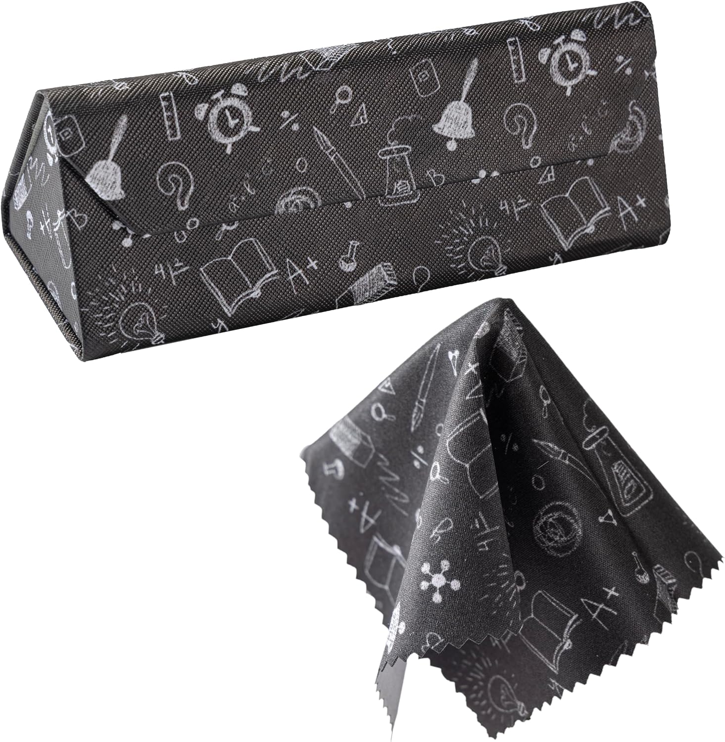 Real Sic Glasses Case for Men and Women - Magnetic Folding Hard Shell Sunglass Holder - Inspired by Activities/Hobbies