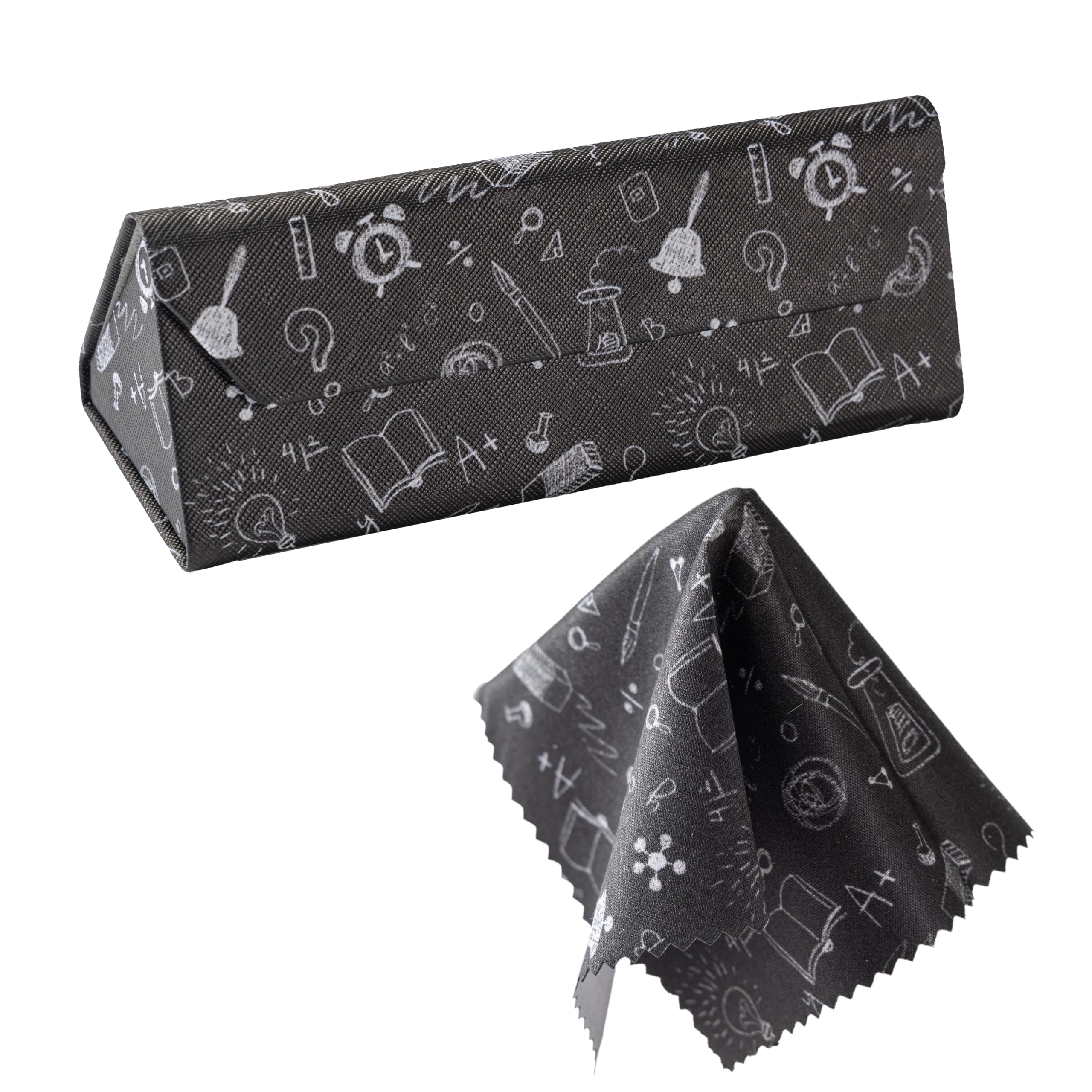 Real Sic Glasses Case for Men and Women - Magnetic Folding Hard Shell Sunglass Holder - Inspired by Activities/Hobbies