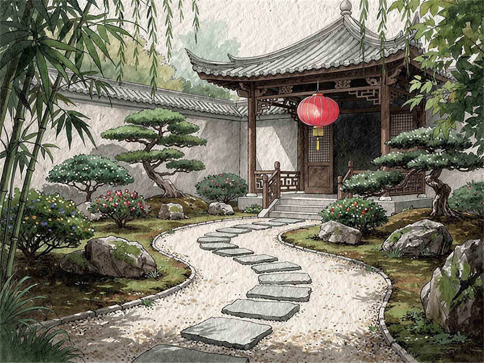Puzzle 2000 Piezas Adultos Arquitectura del Paisaje, Rompecabezas Adultos Dificil 100x70cm, Estimula la Concentración y Antiestrés, Juego de Habilidad para Toda la Familia