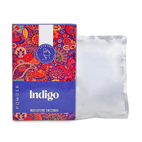 Miniatura 6 de Indigo Powder | Indigofera Tinctoria | para cabello negro y natural | Promueve el crecimiento del cabello | Aumenta el grosor del cabello | Funciona