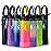 Farsea Insulated Water Bottle With Paracord Handle, Protective Boot and 2 Lids (Straw Lid & Spout Lid), Stainless Steel Water Bottle Wide Mouth, Double Wall Sweat-Proof BPA-Free, 24 oz